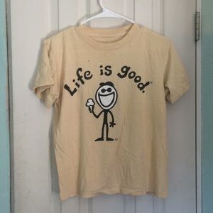 Life is good t shirt